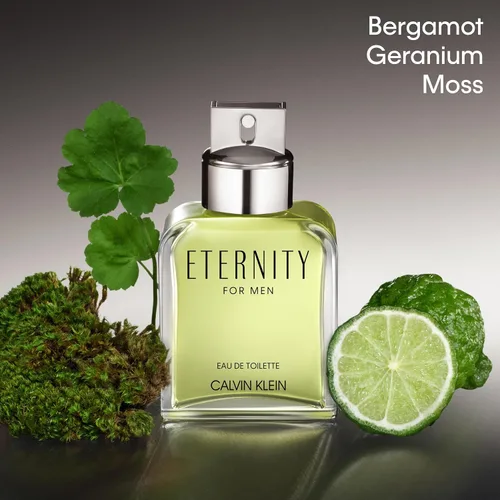 Vista 3 de Calvin Klein Eternity Eau de Toilette – Fougère Men's Cologne – With Notes of Mandarin, Sage