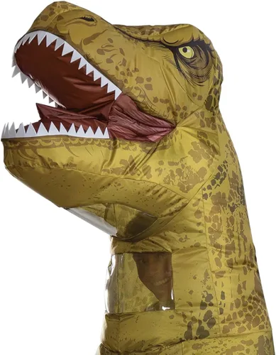 Vista 3 de Disfraz inflable de Jurassic World T-Rex para adultos