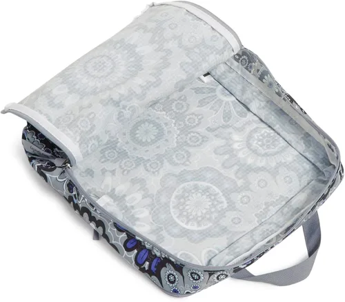 Vista 4 de Vera Bradley Conjunto de 3 piezas de cubo de embalaje de compresión para mujer, Medallón Tranquilo