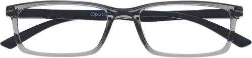 Vista 26 de OPULIZE SEE - Gafas de lectura con bloqueo de luz azul para mujeres y hombres, marco estrecho, bisagras de resorte, anteojos de juegos para negro