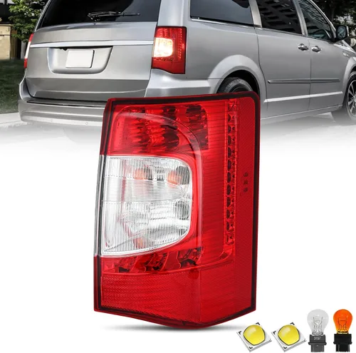 Vista 11 de Nilight Conjunto de faros delanteros para 2011 2012 2013 2014 2015 2016 2017 2018 2019 Dodge Grand Caravan 2008-2016 Chrysler Town & Country