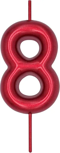 Vista 40 de DERVENTA Vela con números de 2.36 pulgadas, decoración perfecta para cumpleaños, brunch, postre, pastel, 1 pieza (número 0 rosa)
