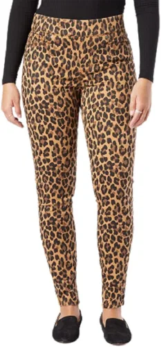 Vista 25 de Signature by Levi Strauss & Co. Gold - Pantalones de mezclilla ajustados, totalmente moldeadores, con cierre de cremallera, para mujer