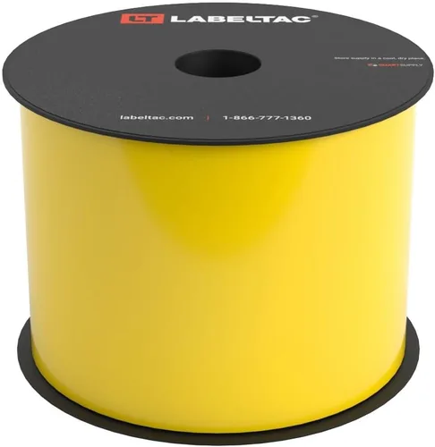 Vista 23 de Suministro de etiquetas LT4/LT4P/LTPX 0.5" x 150' Negro Print Long-Lasting Labels on Durable Water & Chemical Resistant Vinyl - Ideal for a Wide