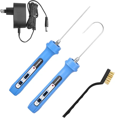 Vista 8 de Cortador eléctrico de la espuma, pluma de corte caliente de la Azul (Sky-Blue)