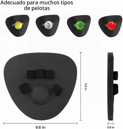 Vista 6 de BaseGoal Softhands - Entrenador de campo de espuma Quik Hands Batting Baseball Infield Practice con dos manos Foam fielding trainer for quick hands