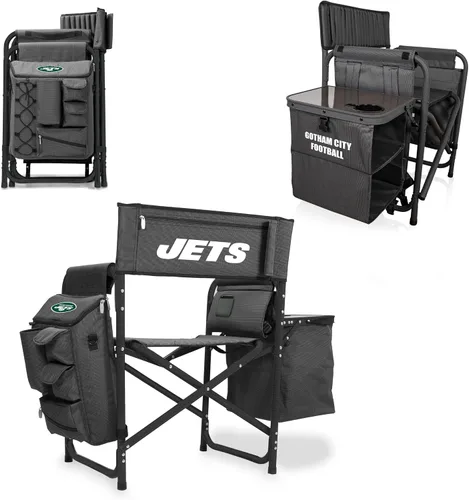Vista 12 de PICNIC TIME NFL NFL Fusion - Silla de campamento unisex para adultos, con mesa auxiliar y enfriador suave, silla de playa para adultos, silla
