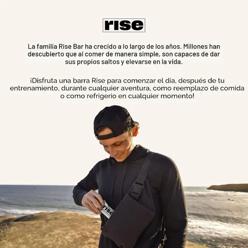 Vista 7 de Barritas de proteínas Rise sin gluten