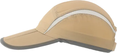 Vista 44 de connectyle plegable malla deportes cap con transpirable con rayas reflectantes Sun Runner Cap