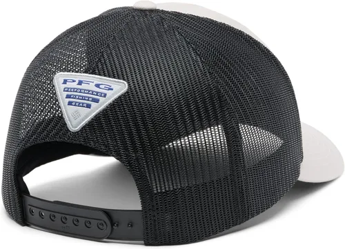 Vista 298 de Columbia Gorra de bola de malla Bandera antigua de malva/blanco/pescado