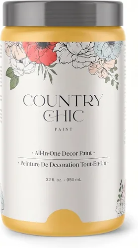 Vista 89 de Country Chic - Pintura a la tiza todo en uno para muebles y armarios, ecológica, acabado mate, con primer y sellador, para madera y metal, Alchemist