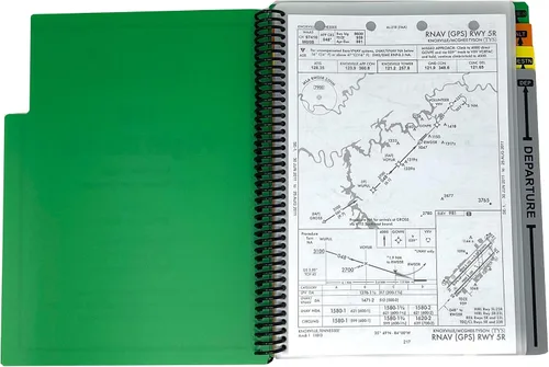 Vista 3 de ADVANCED PILOT PRODUCTS IFR - Carpeta de vuelo para instrumentos, planificador y organizador