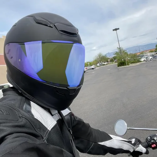 Vista 7 de Visera para casco de motocicleta CWR-1 para RF-1200 X-14 Z7 X-Spirit UV Protect Visera antiarañazos, actualización Clear Vision para cascos Azul