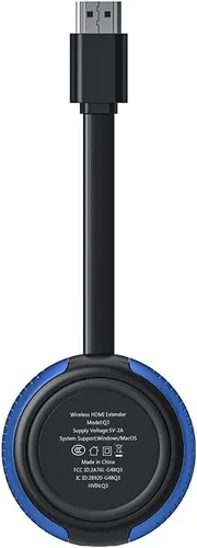 Vista 9 de Transmisor y receptor HDMI inalámbrico 4K, AIMIBO extensor HDMI inalámbrico transmisión en vivo de video/audio sin retraso para laptop, PC