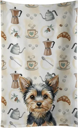 Vista 26 de Caroline's Treasures Afghan Hound - Toalla de cocina para barra de café, terciopelo frontal y lazo de algodón, lavable a máquina Sabueso afgano