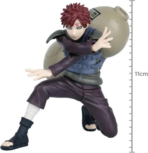 Vista 3 de Banpresto - Naruto Shippuden - Gaara II, figura de estrellas vibratorias Bandai Spirits