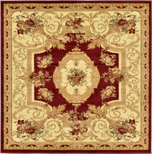 Vista 60 de Unique Loom Versailles Collection - Alfombra tradicional clásica con motivo floral, colección Versailles