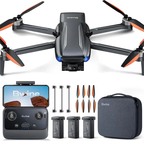 Vista 6 de Bwine F7GB2 Pro Drones con cámara para adultos 4K con 75 minutos + F7MINI 8K Photo Drones con cámara para adultos 4K Video Quadcopter de menos