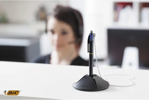 Vista 2 de BIC Bolígrafo de 4 colores azul 1 caja