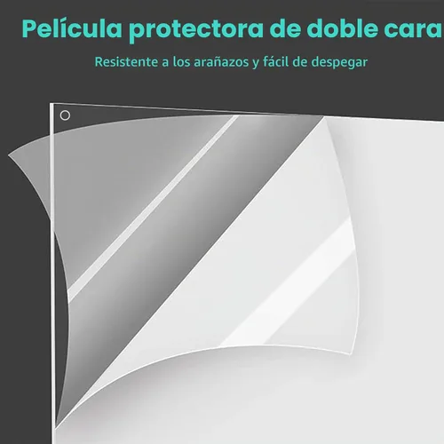 Vista 6 de Oncpcare Paquete de 12 forros de plástico para mascotas de 14 x 6 pulgadas para jaula de conejo, protector de orina transparente, forro lateral
