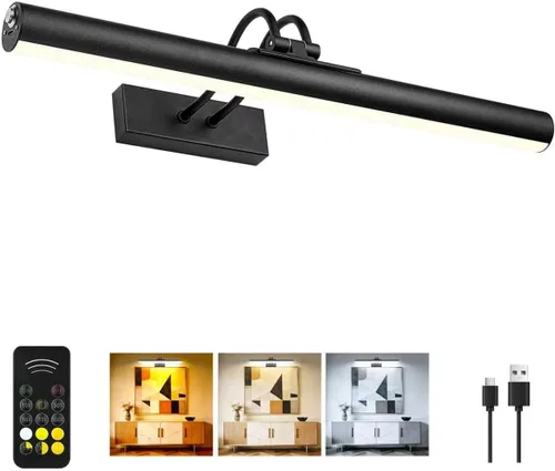 Vista 8 de Luz de imagen para pared,Luz de arte magnética 5000mAh,Luz de pintura de 16 Nikel