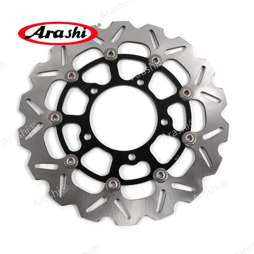 Vista 2 de Arashi Rotores de disco de freno delantero para Suzuki GSXR 600 750 2006-2007 / GSXR 1000 2005-2008 / VZR1800N BOULEVARD M109R 2006-2015 / VZR 1800