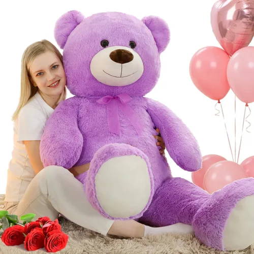 Vista 17 de MorisMos Oso de Peluche Gigante Animal de Peluche 3 pies, 36 pulgadas, Oso de Peluche Grande para Decoración de Baby Shower, Animal de Peluche