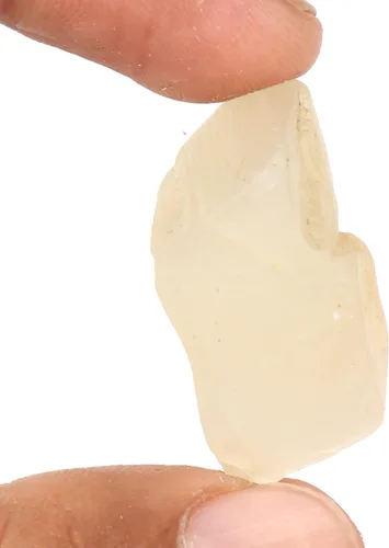 Vista 3 de GEMHUB Cristal curativo de piedra lunar blanca natural de 46.4 quilates, piedra lunar blanca cruda, piedra preciosa áspera, gema suelta