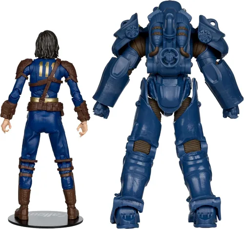 Vista 4 de McFarlane Toys - Fallout 4 T-60 Vault Tec y Sole Survivor 2 Pack