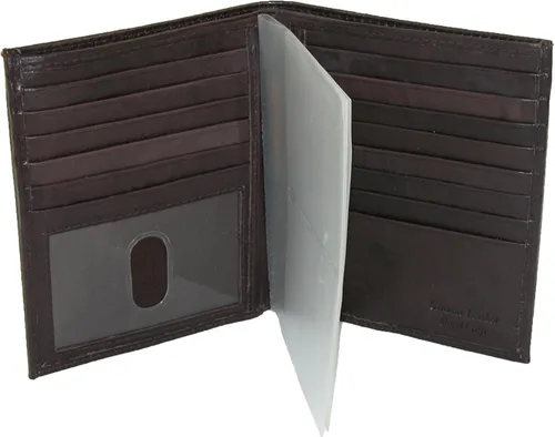 Vista 2 de Paul & Taylor - Cartera de piel para hombre, billetera, talla única , Marrón