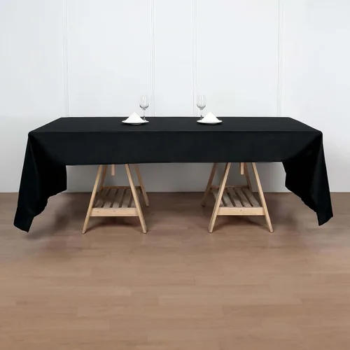 Vista 94 de Efavormart - Mantel rectangular, 60 x 102 pulgadas, resistente a las manchas y a las arrugas, lavable, mantel decorativo oblongo de tela de Amatista
