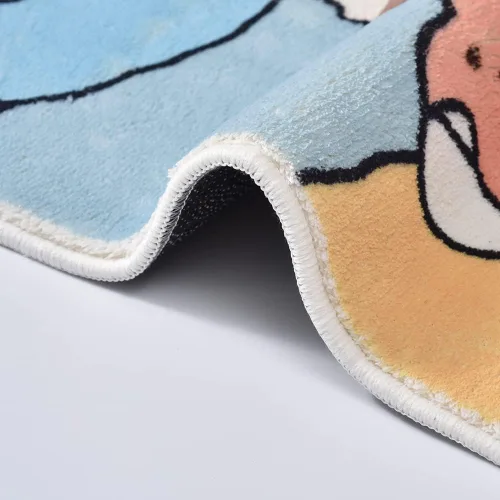 Vista 3 de Alfombra de baño de aguas termales, alfombra de anime japonés para baño, tapete antideslizante absorbente de agua, alfombras de baño de microfibra