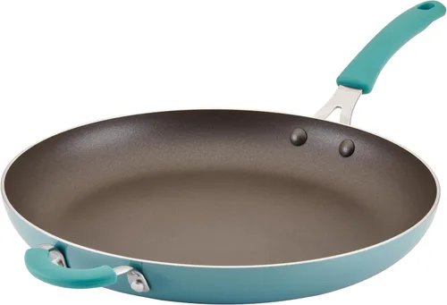 Vista 17 de Rachael Ray Cook + Create - Sartén antiadherente de 8.5 pulgadas, Agave Azul