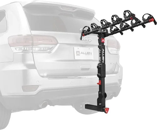 Vista 7 de Allen Deportes Rack para 5 bicicletas con receptor de 2 pulgadas
