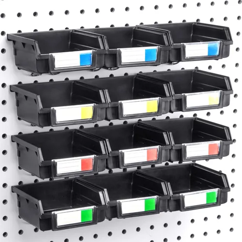 Vista 19 de Papeleras de Pegboard – tamaños 3.5", 5", o 7