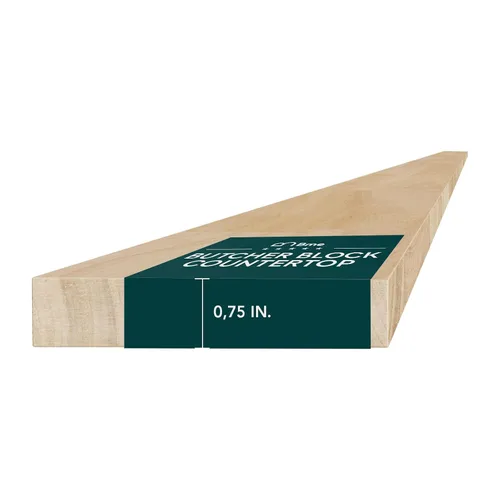 Vista 12 de Bme Hevea Encimera de Bloque de Carnicero de Madera Maciza, Superficie de Mesa de Bloque de Carnicero Sin Terminar para Bricolaje Lavadora