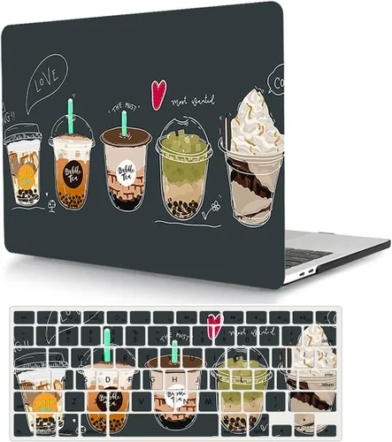 Vista 15 de Funda compatible con MacBook Pro de 13 pulgadas con CD-ROM (Modelo: A1278, versión antigua 2012 2011 2010 2009 2008), carcasa rígida de plástico Cara