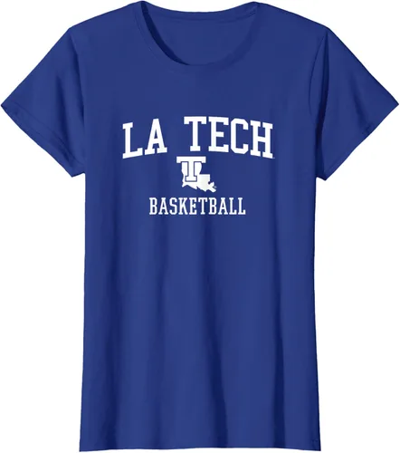 Vista 5 de Camiseta de baloncesto Louisiana Tech Bulldogs, Azul