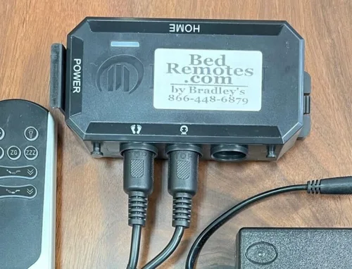 Vista 3 de Reverie 3E inalámbrico (no versión con cable), control remoto de repuesto RC-WM-109 para cama ajustable, no compatible con mandos remotos con cable
