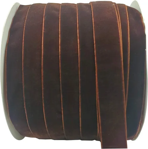 Vista 45 de Bobina de cinta de terciopelo de 10 yardas, disponible en muchos colores (Beige, 1 1/2 pulgadas)