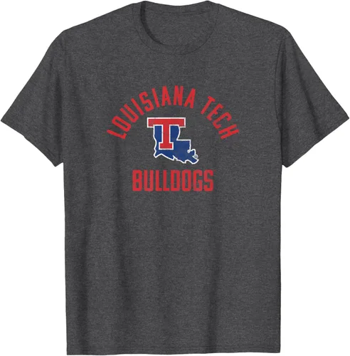Vista 21 de Louisiana Tech Bulldogs - Camiseta grande, Negro