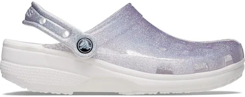 Vista 3 de Crocs Zuecos translúcidos clásicos unisex para adultos