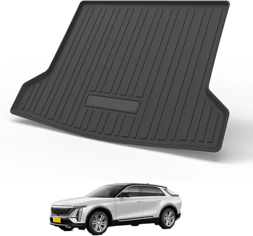Vista 21 de Elsetyler Revestimiento de carga para viaje 2021 – TPO negro para todo tipo de clima, resistente al agua, bandeja de carga trasera, protector