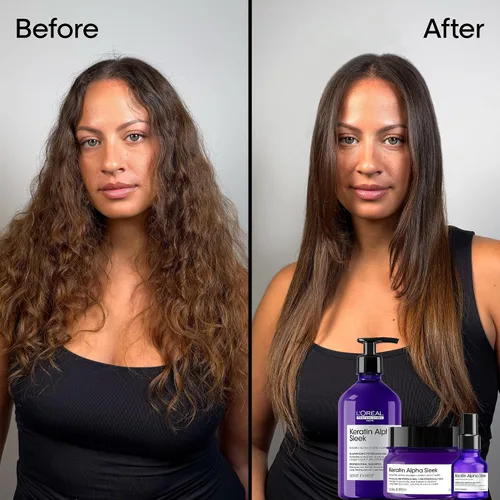 Vista 3 de L'Oréal Professionnel Keratin Alpha Sleek Transformer - Para cabello encrespado