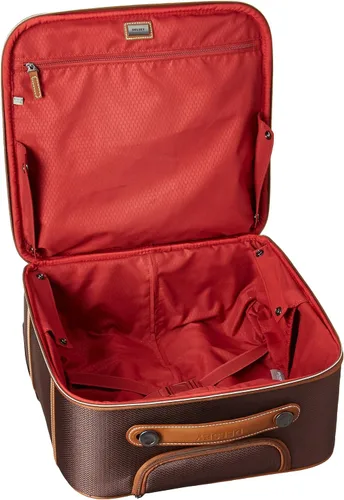 Vista 5 de Delsey Equipaje Chatelet Soft Air 2 ruedas Underseater, Chocolate, Equipaje de aire suave de Chatelet debajo del asiento con 2 ruedas