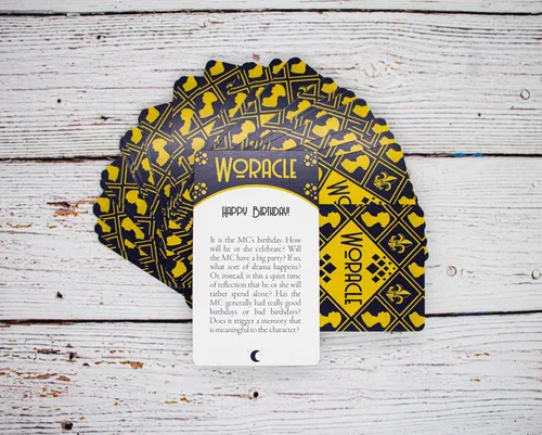Vista 2 de Tarjetas WORACLE: 65 tarjetas que impulsarán tus historias y eliminarán el bloqueo del escritor
