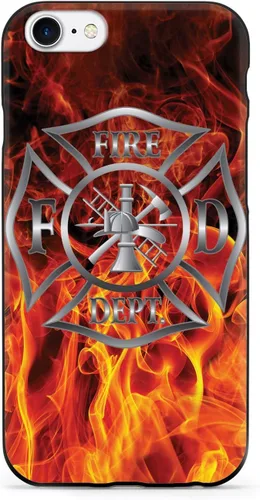 Vista 18 de Inspired Cases - Funda compatible con iPhone Xs Max - Funda protectora texturizada 3D para Apple iPhone Xs Max - Funda con diseño de llama