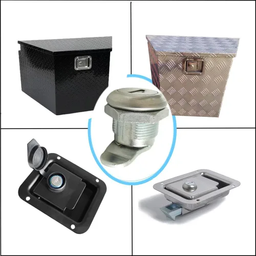 Vista 5 de Paquete de 2 piezas de repuesto para caja de herramientas de camión con llaves para caja de herramientas de recogida, cilindro de repuesto de 5/8