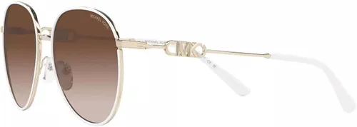 Vista 4 de Michael Kors MK1128J Empire Aviator Oro Claro BlancoMarrón Gradiente Talla única