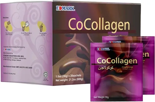 Vista 6 de EDMARK COCOLLAGEN - Polvo saborizado Colágeno marino con extractos naturales Apoya la elasticidad de la piel, hidratación y luminosidad Bebida